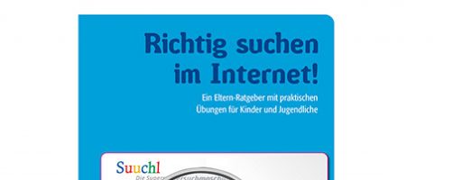 Ausschnitt der Frontseite der Broschüre: "Richtig suchen im Internet"