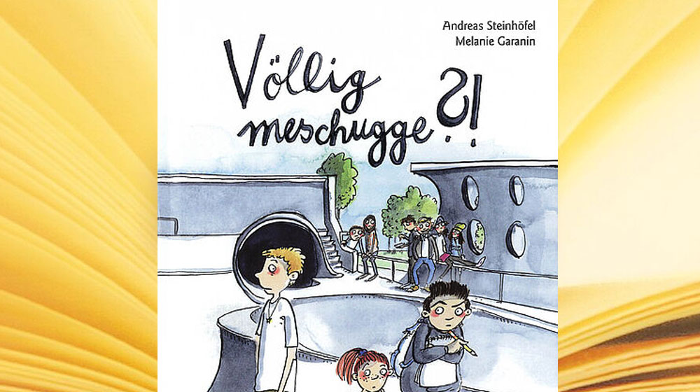 Titelbild von "Völlig meschugge?!", Preisbuch des Katholischen Kinder- und Jugendbuchpreises