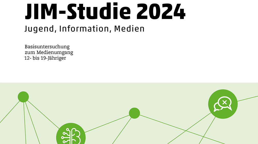 JIM-Studie 2024 - Titelseite (Ausriß)